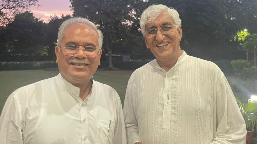 Bhupesh Baghel II TS Singh deo II BJP vs Congress