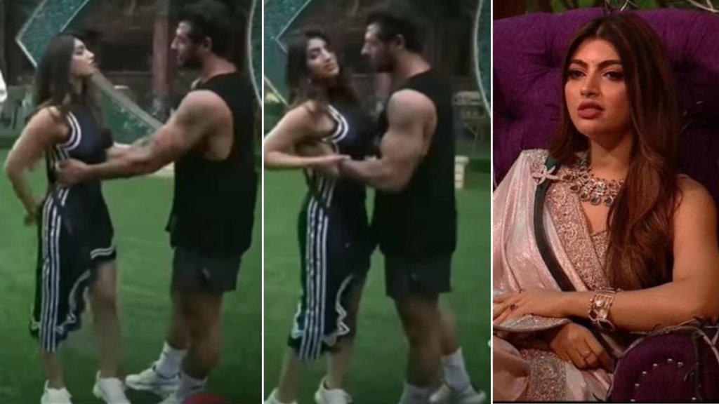 Bigg Boss OTT 2 Jad Hadid Making Akanksha Puri uncomfortable