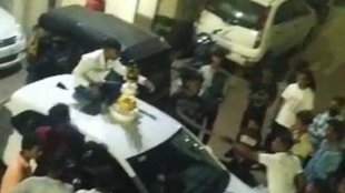 sword cake cutting| pune minors| pune police