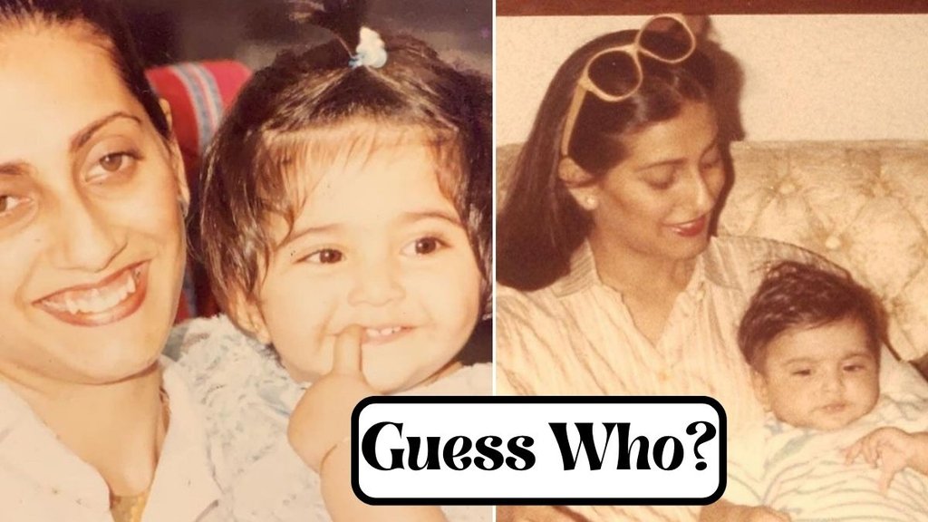Bollywood Actress Sonam Kapoor Unseen Childhood