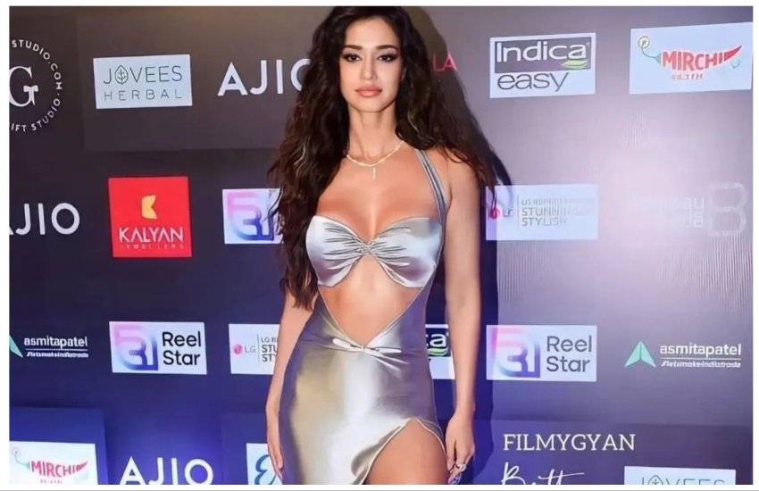 Disha Patani in Silver Dress