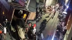 ट्रक से कुर्बानी के लिए लाया गया भैंसा, भीड़ देख हुआ बेकाबू तो कई लोग हुए घायल; देखिए वीडियो