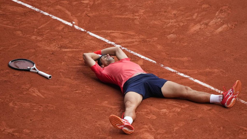 French Open | French Open Final | Novak Djokovic | Casper Ruud | Novak Djokovic makes tennis history with record breaking grand slam win