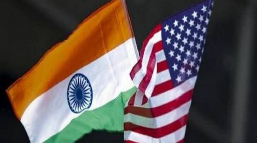 India America flag