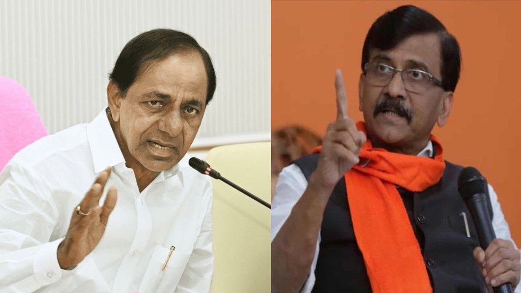 KCR, Sanjay Raut, Telangana