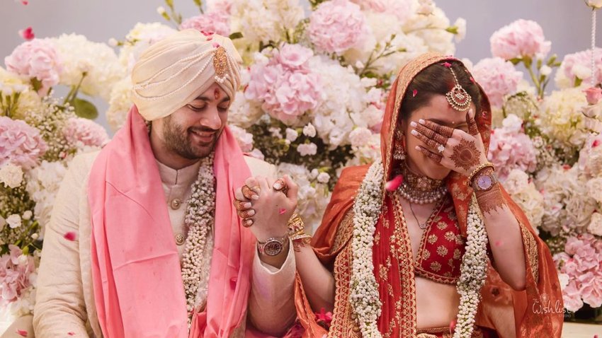 Karan Deol-Drisha Acharya Wedding Albums