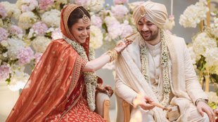 Karan Deol Drisha Acharya Wedding Albums