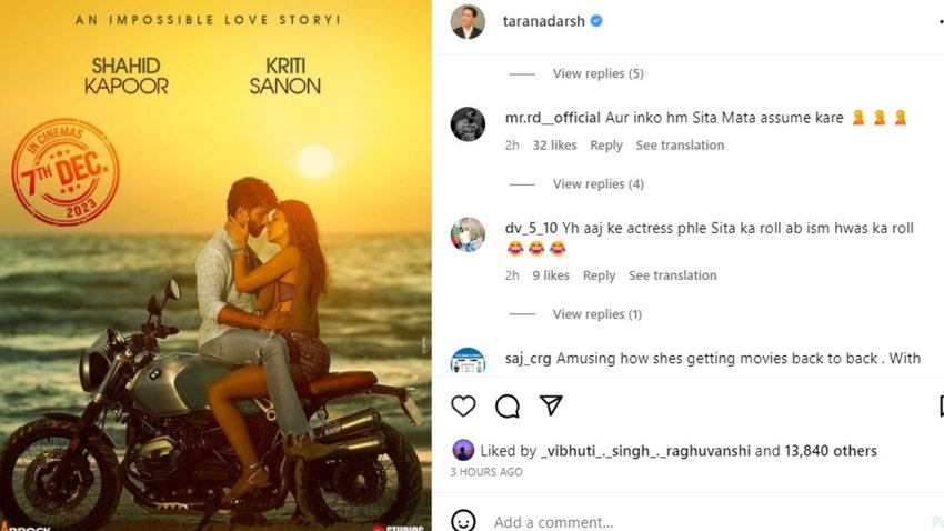 Kriti Sanon Trolls for Romantic With Shahid Kapoor