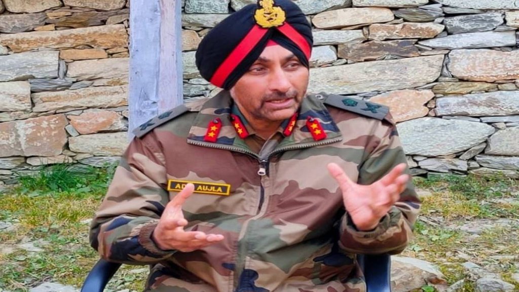 Lieutenant General A.D.S. Aujla | General Officer Commanding of Chinar Corps |