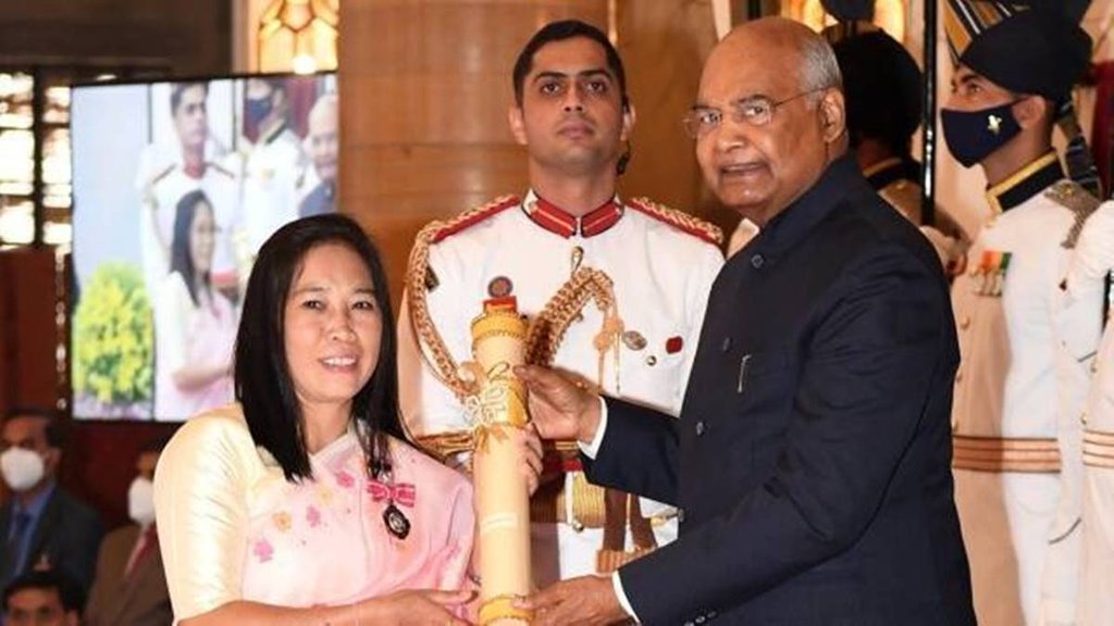 Manipur Sports Person award wapsi