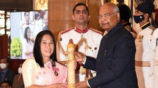 Manipur Sports Person award wapsi
