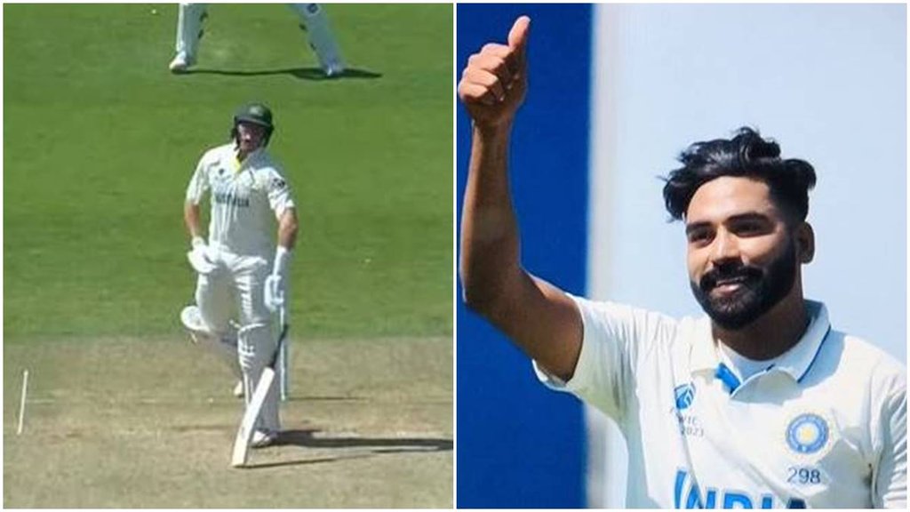 Marnus Labuschagne and mohammed siraj