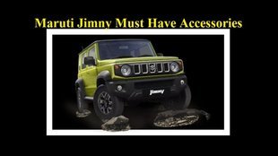 Maruti Jimny Must Have Accessories । Maruti Jimny Accessories । Maruti Jimny 5 Important Accessories
