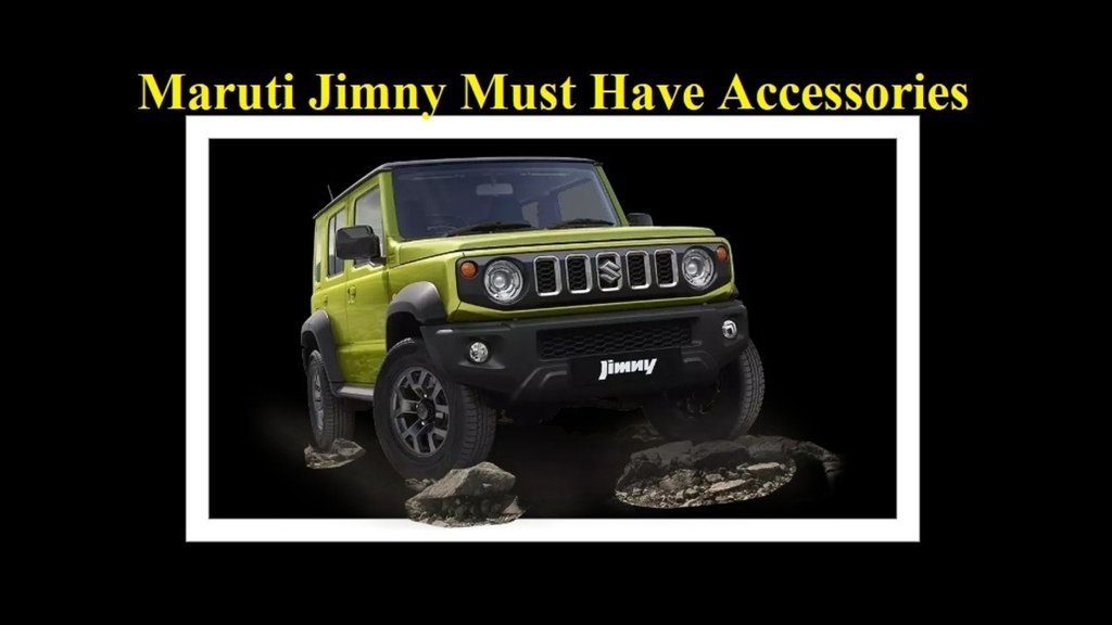 Maruti Jimny Must Have Accessories । Maruti Jimny Accessories । Maruti Jimny 5 Important Accessories