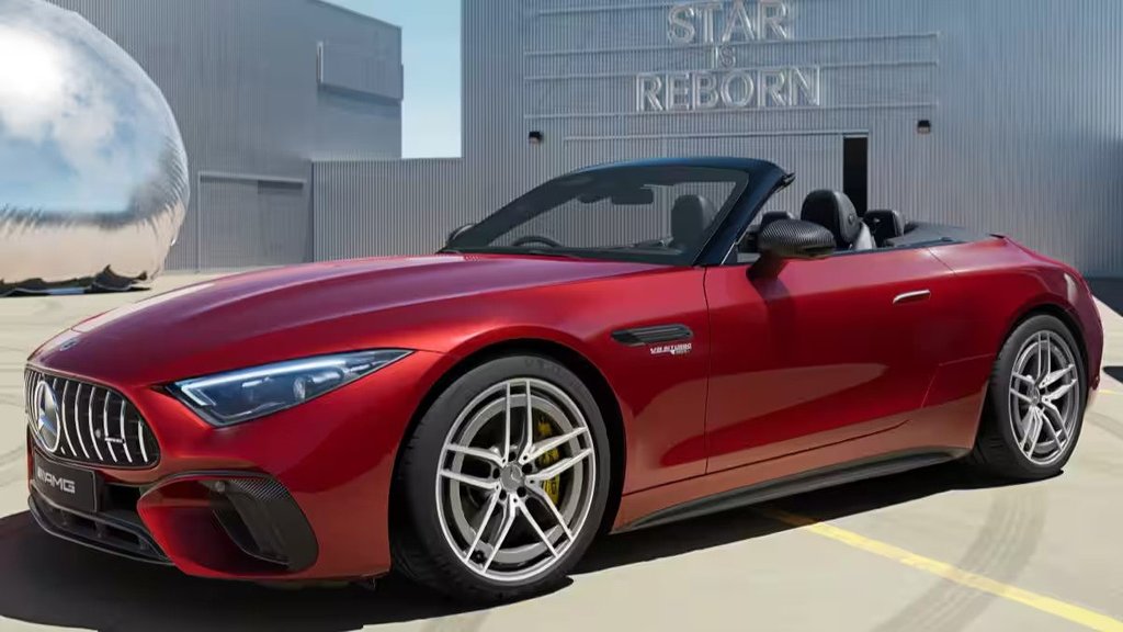 Mercedes AMG SL 55 Convertible Sports Car । Mercedes AMG SL 55 Price । Mercedes AMG SL 55 Engine । Mercedes AMG SL 55 Features