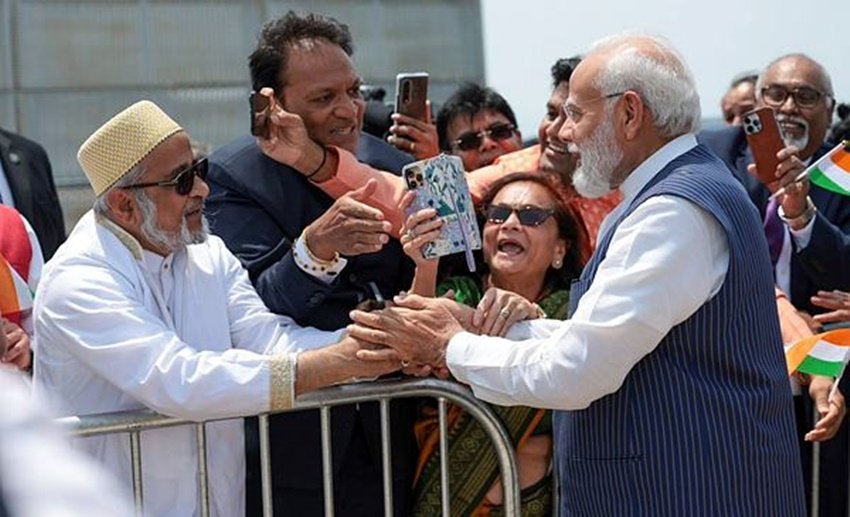 PM Modi In New York.