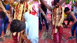 जयमाल के बाद दूल्हे के परिजनों ने मांगा ज्यादा दहेज! शेरवानी में ही बना लिया बंधक, वीडियो वायरल