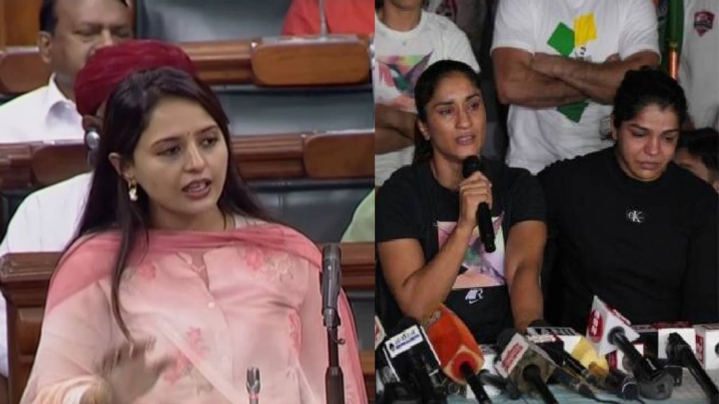 Pritam munde on Wrestlers protest