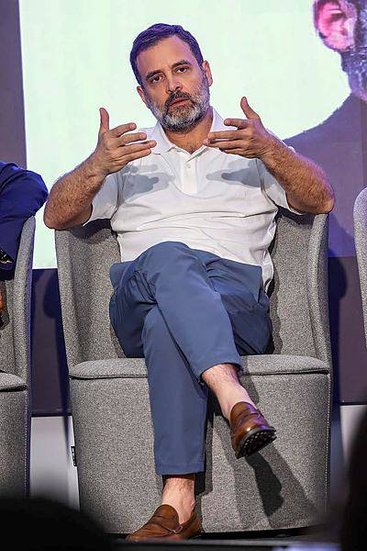 Congress Leader Rahul Gandhi.