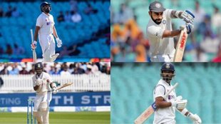 Rohit Sharma| Shubman Gill| Cheteswar Pujara| Virat Kohli| Ajinkya Rahane
