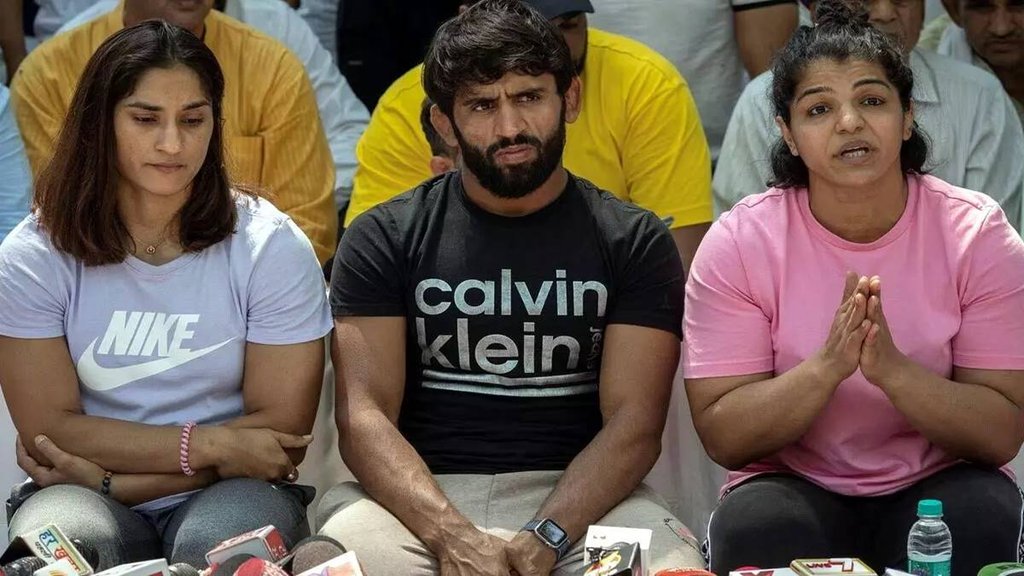 Sakshi Malik | Bajrang Punia | Vinesh Phogat | Wrestlers Protests |