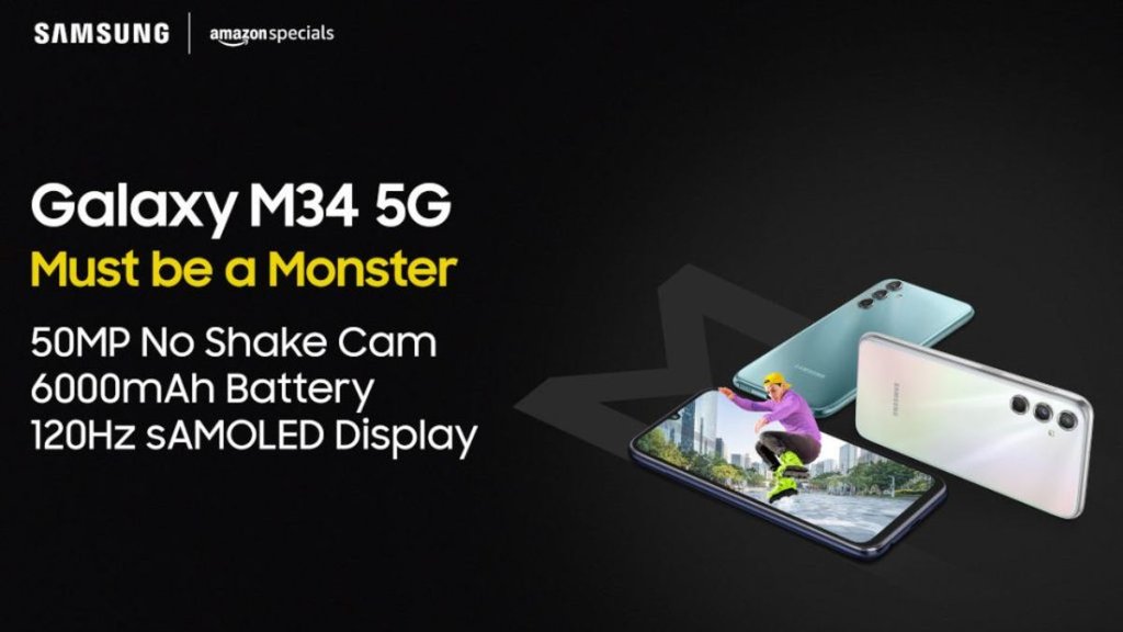 Samsung | Samsung Galaxy M34 5G | Samsung Smartphone