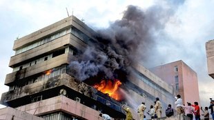Satpura Bhawan Fire