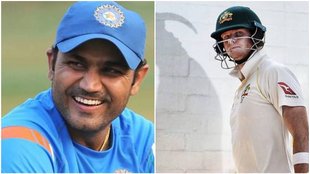Virendra Sehwag and steve smith