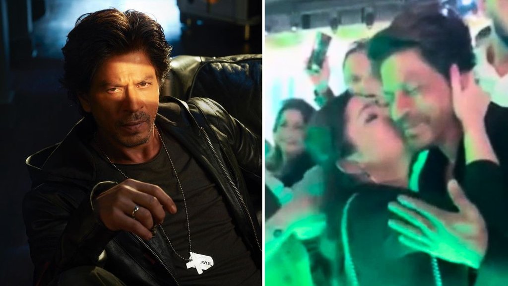 Shah Rukh Khan Was Kissed by Women Shah Rukh Khan Was Kissed by Women