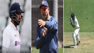 Shubman Gill Cheteshwar pujara and Ravi Shastri