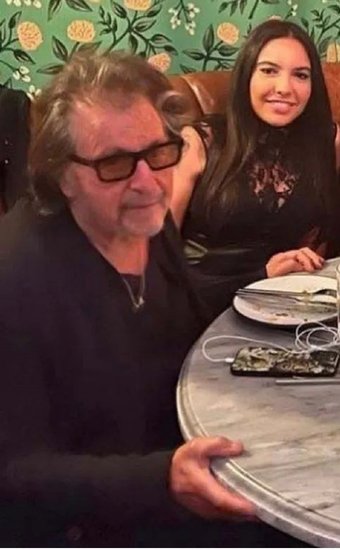 Al Pacino Girlfriend Noor Alfallah