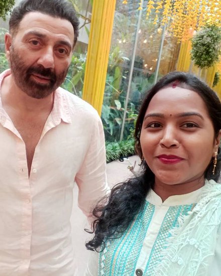 sunny deol with karan deol