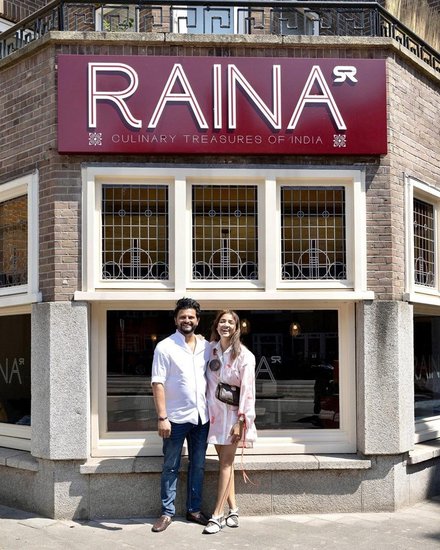 cricketer Suresh Raina