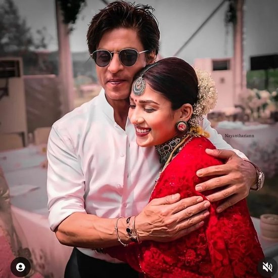 Shah Rukh Khan and Nayanthara