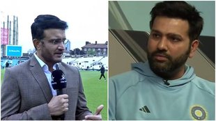 Sourav Ganguly and Rohit Sharma WTC Final 2023 IND vs AUS