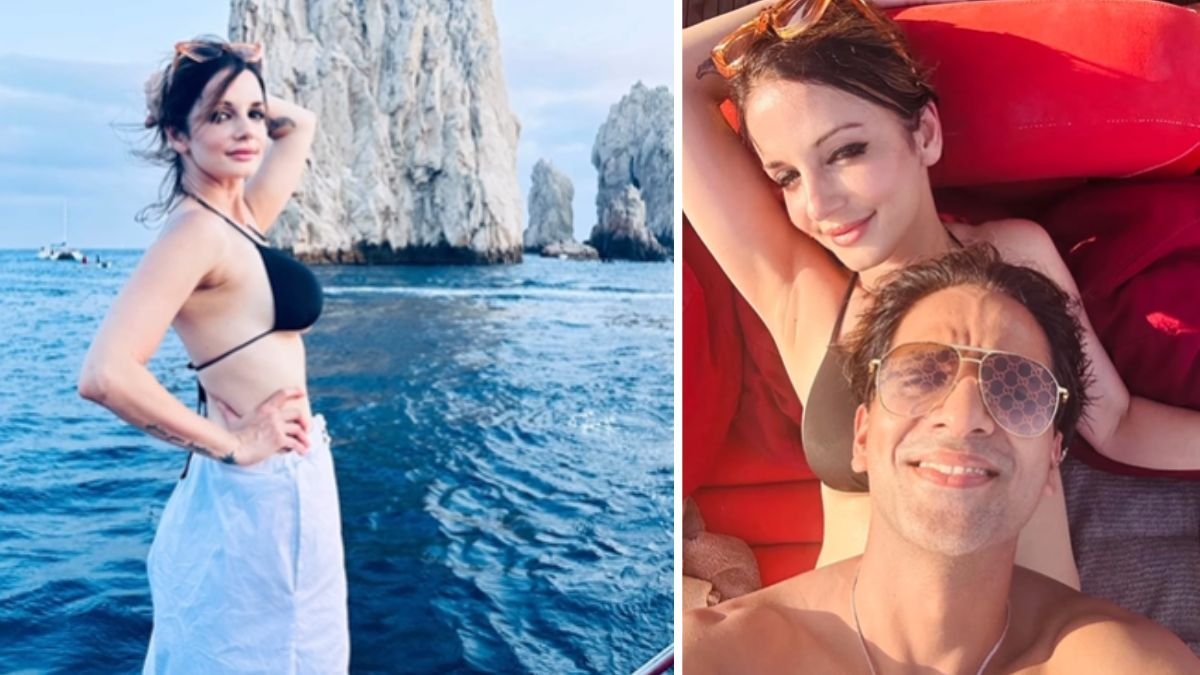 Sussanne khan Gets Romantic With Boyfriend