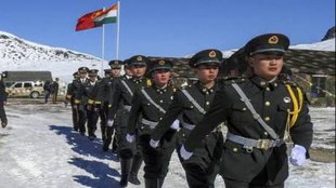 india china border | Tibetan troops | LAC Ladakh Arunachal