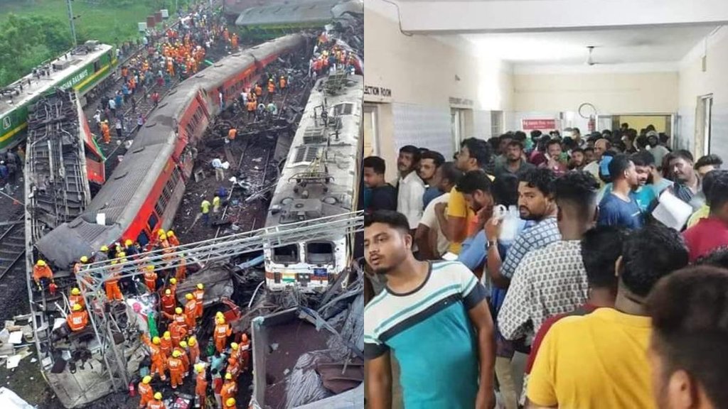 Train Accident II Odisha II Bloo Donation