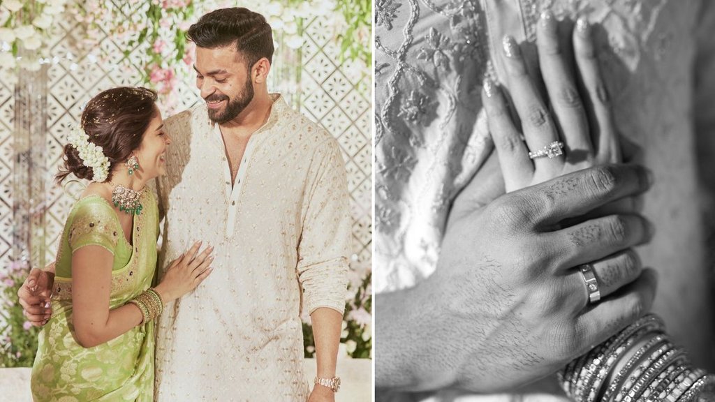 Varun Tej Konidela and Lavanya Tripathi Ring Ceremony Inside Pics