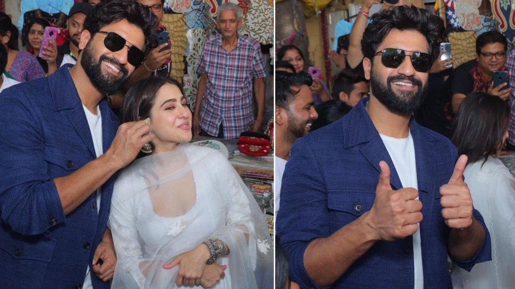 Vicky Kaushal And Sara Ali khan