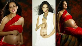 Vidisha srivastava Trolls for Pregnancy Photoshoot