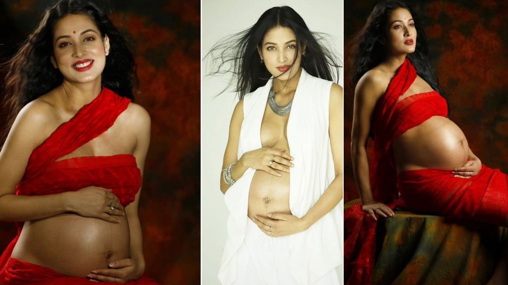 Vidisha srivastava Trolls for Pregnancy Photoshoot