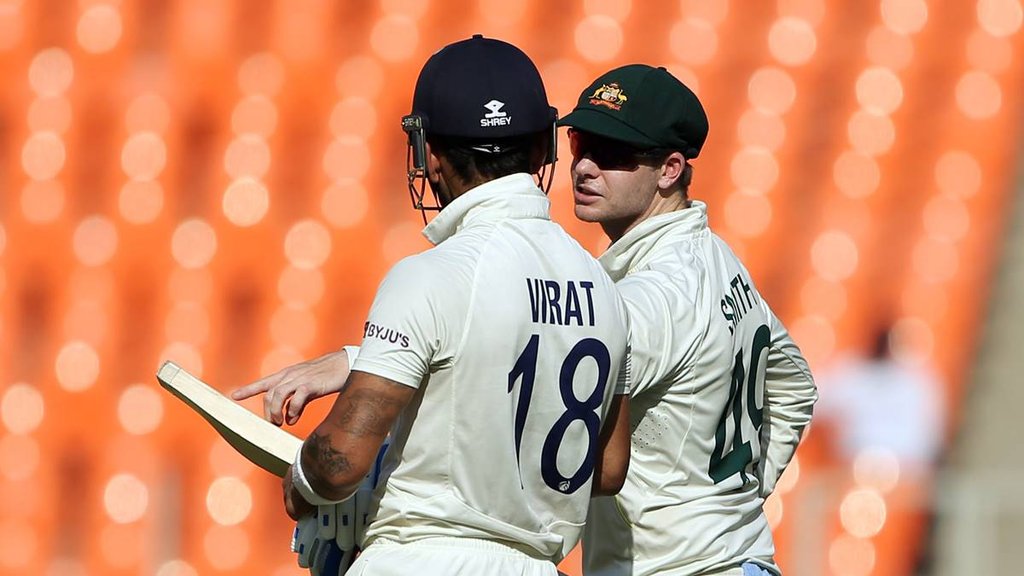 Virat Kohli and steve smith