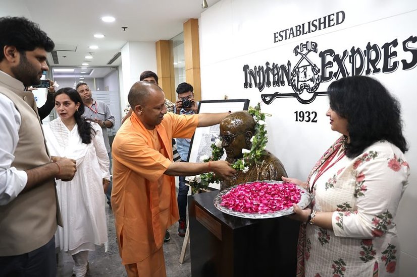 Ramnath Goenka Marg dedication