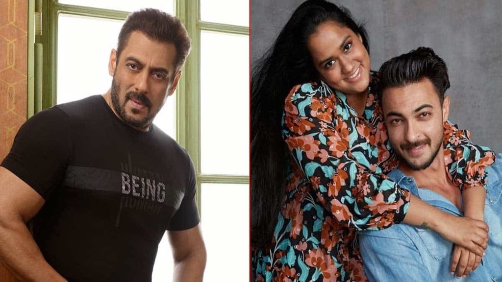 aayush sharma, salman khan