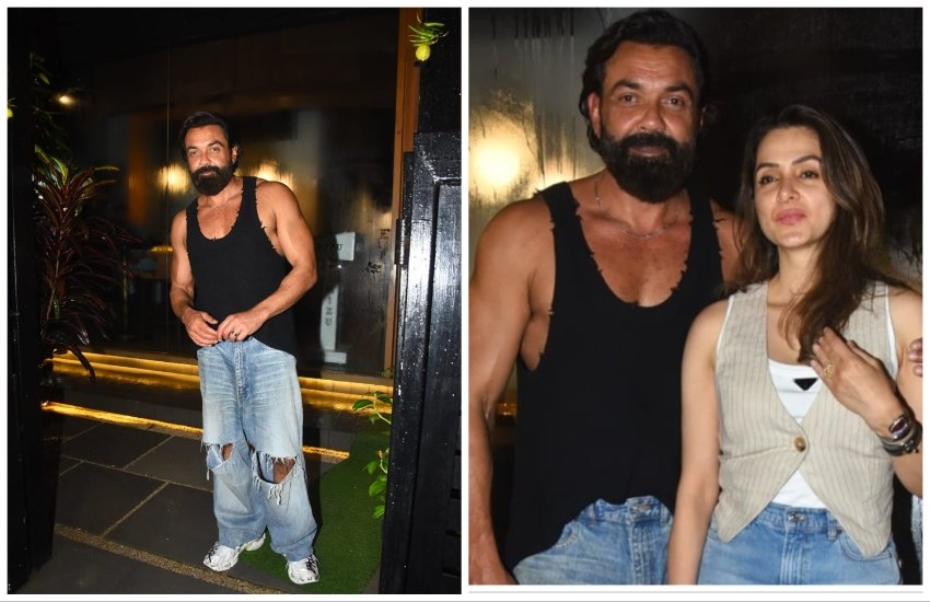 Bobby Deol with Wife 