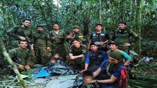 colombia plane crash| amazon forest