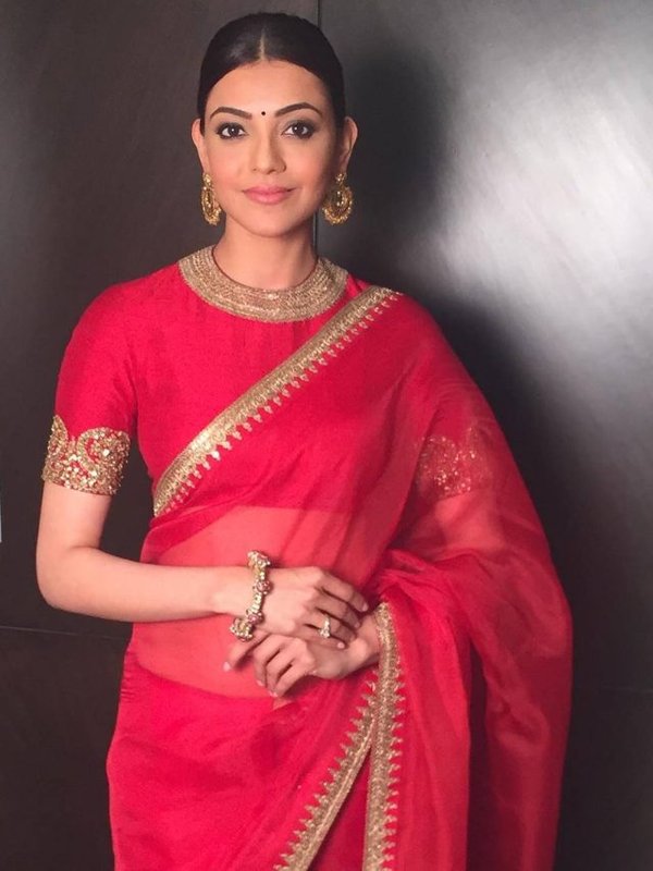 KAJAL AGGARWAL SAREE LOOKS