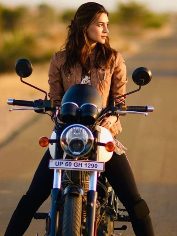 KRITI SANON - ACTRESS BIKE RIDE LOVER