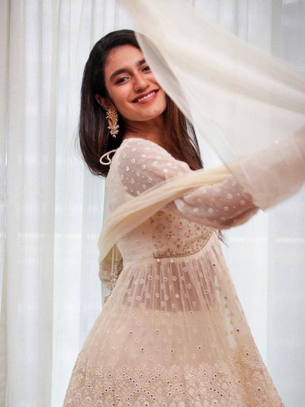 PRIYA PRAKASH SHARARA STYLE